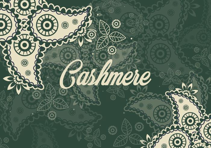 Ornament Of Cashmere Seamless Pattern vector