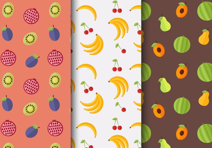 Free Fruit Pattern Vector