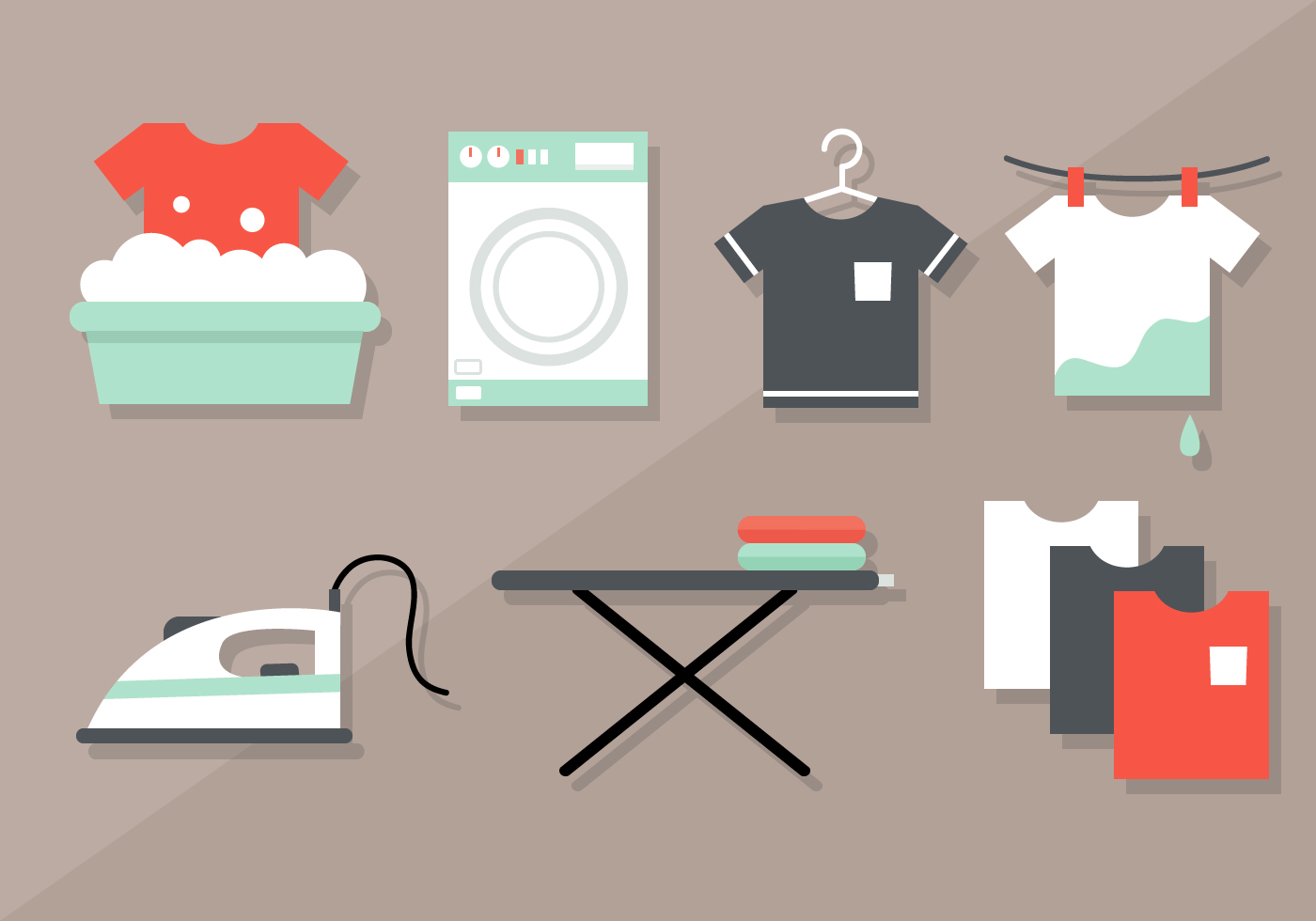 Download Free Laundry Vector - Download Free Vectors, Clipart ...