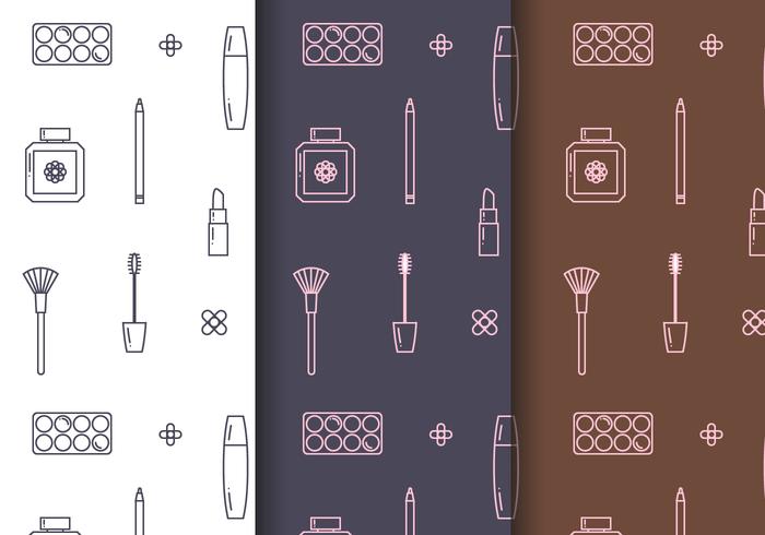 Free Cosmetics Pattern Vector