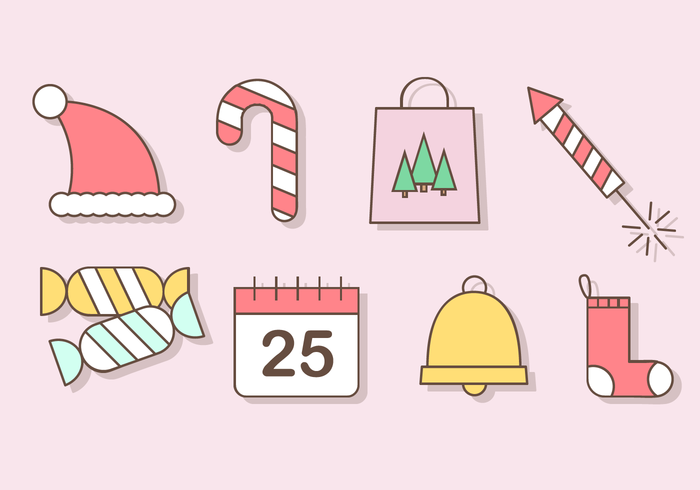 Free Christmas Elements Vector Free Christmas Elements Vector