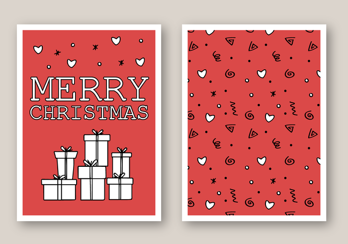 Free Christmas Card Vector