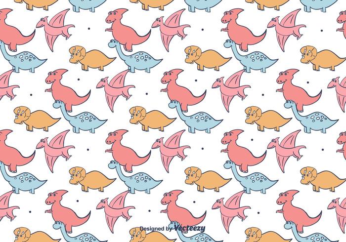 Dinosaurs Pattern Vector