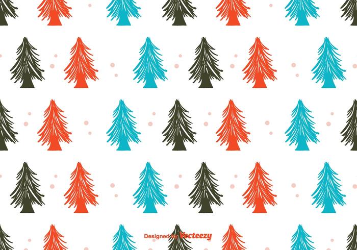 Winter Forest Background vector