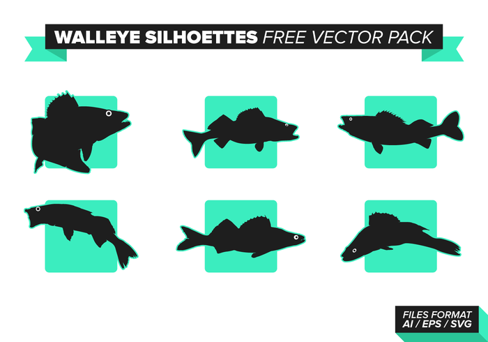 Walleye Free Vector Pack Walleye Free Vector Pack