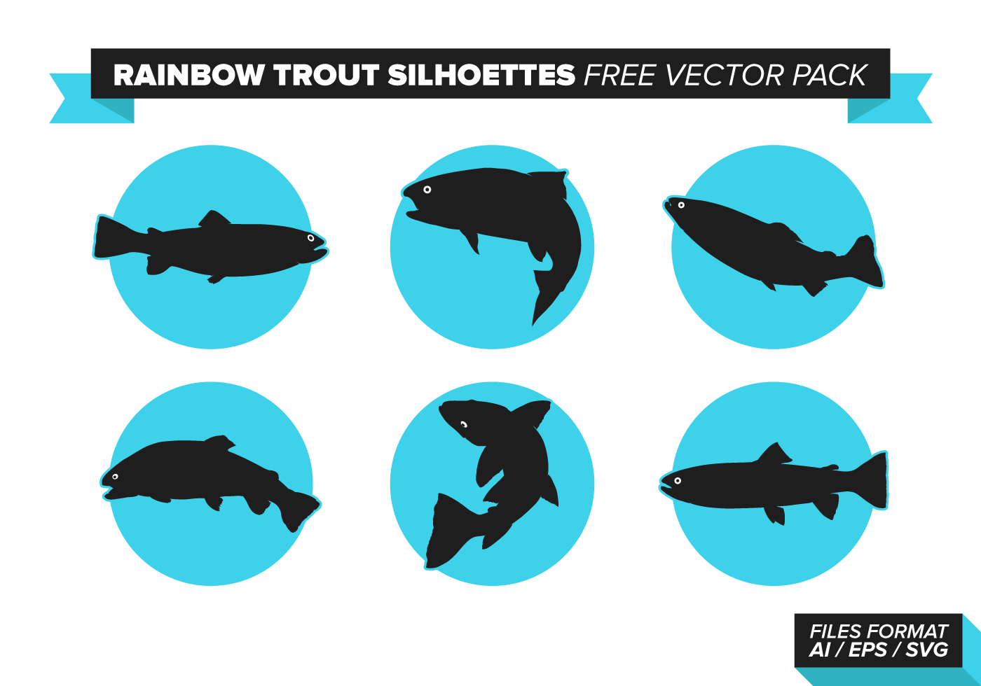 Download Rainbow Trout Free Vector Pack - Download Free Vectors ...