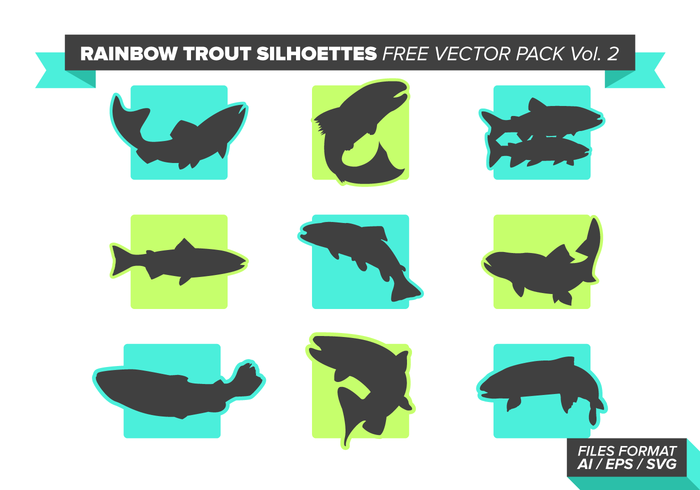 Rainbow Trout Free Vector Pack Vol. 2 Rainbow Trout Free Vector Pack Vol. 2