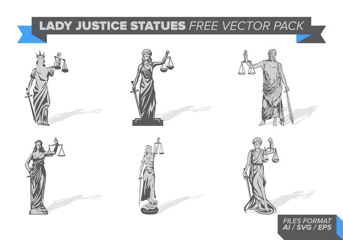 Lady Justice Statue Free Vector Pack Lady Justice Statue Free Vector Pack