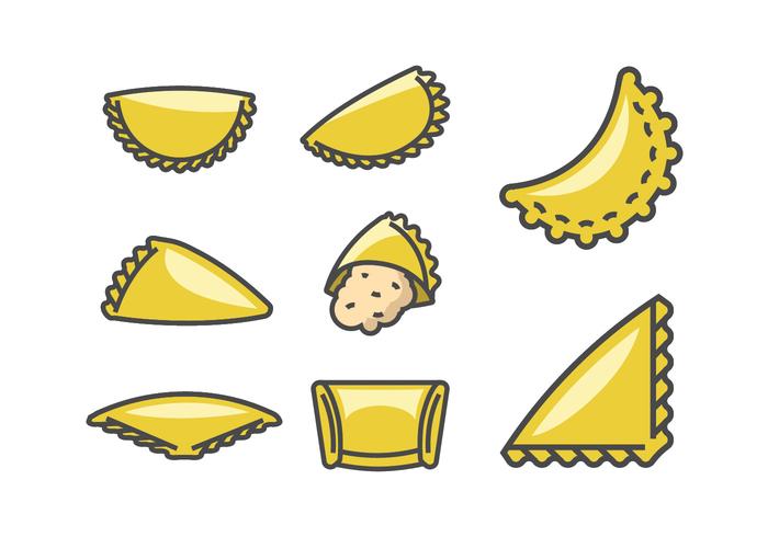 Empanadas Vectors