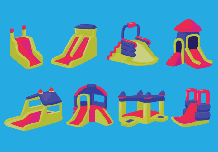 Free Bounce House Vector