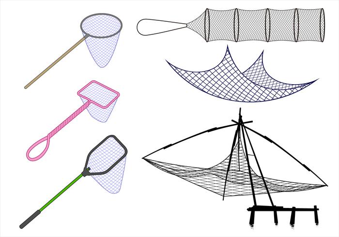 Fishing Net Free Vector