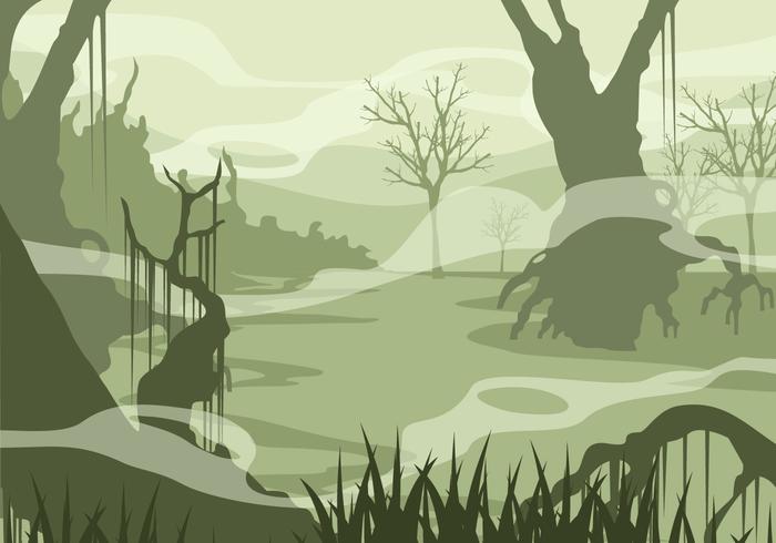 Swamp Free Vector