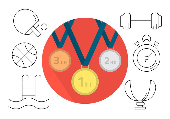 Free Sport Icons vector