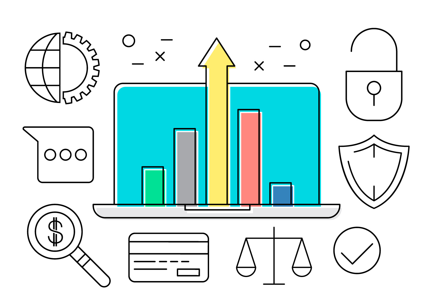 Free Marketing Icons 129884 Vector Art at Vecteezy