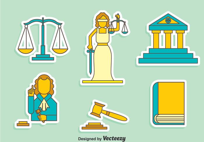 Justice Element Vector Set