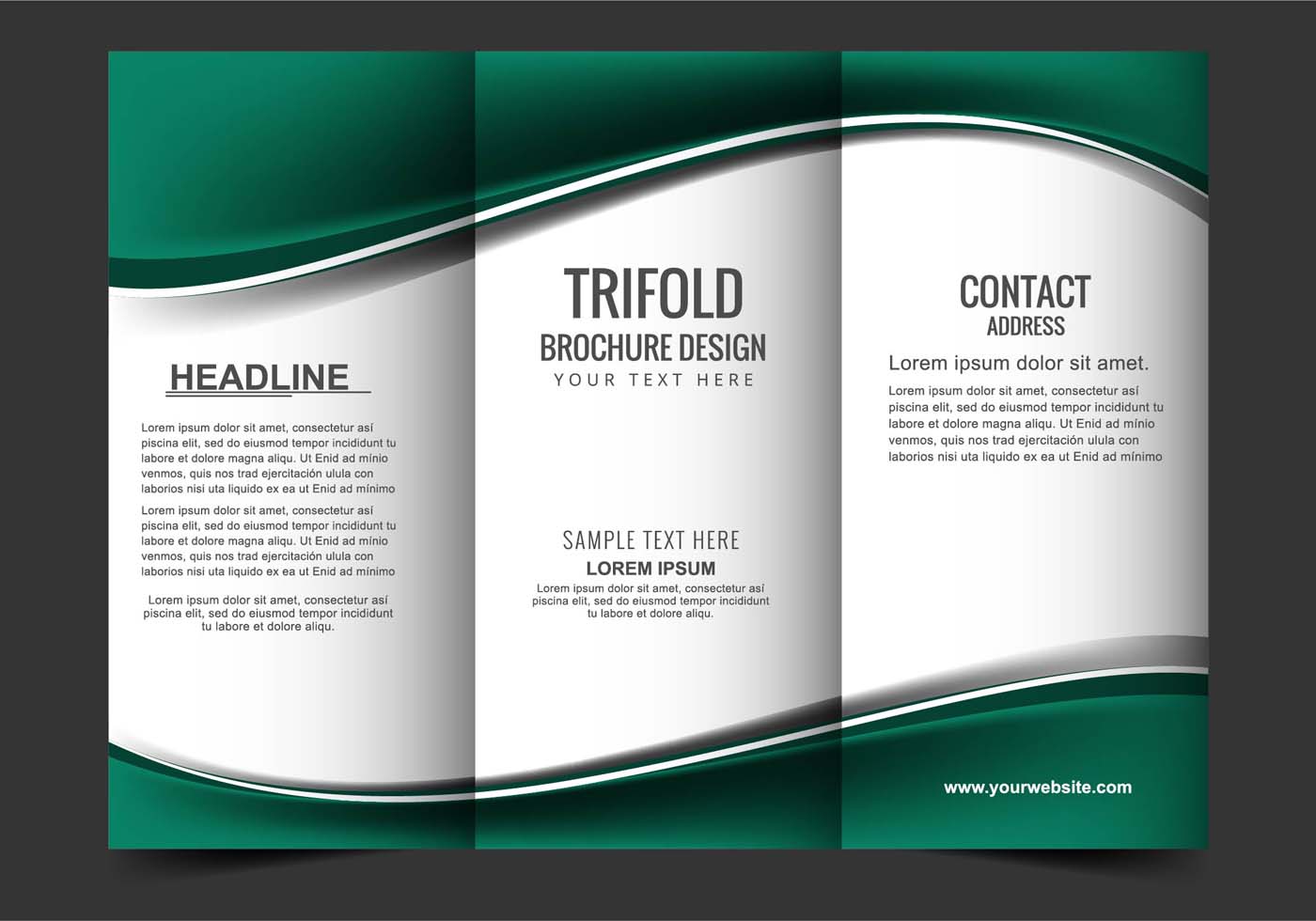 It is a photo of Peaceful Printable Tri Fold Brochures It's just an image of Peaceful Printable Tri Fold Brochures