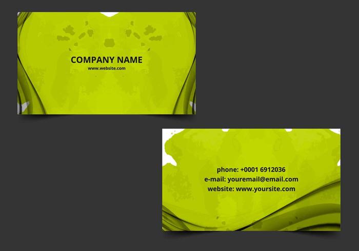 Free Vector Business Card Free Vector Business Card