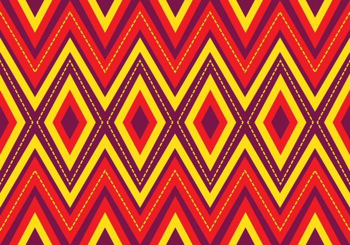Bright Songket Pattern vector