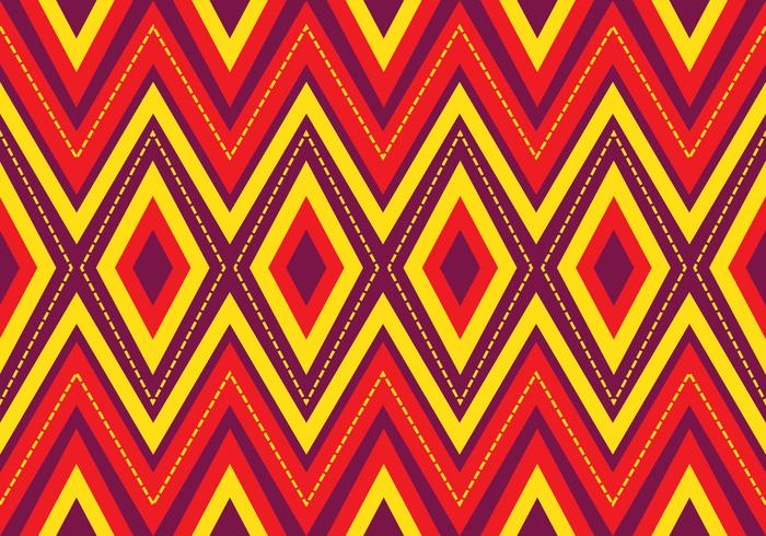 Bright Songket Pattern vector