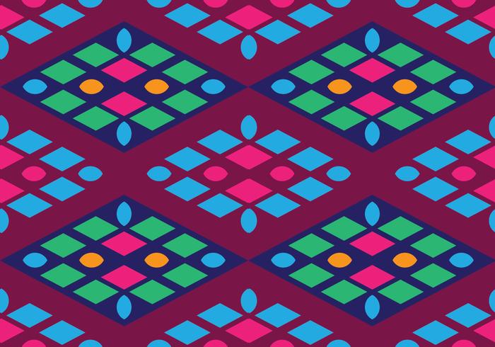 Traditional Songket vector