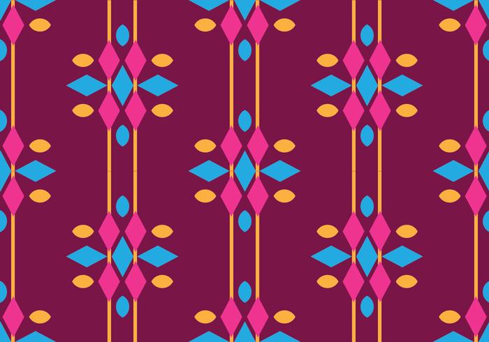 Traditional Songket vector