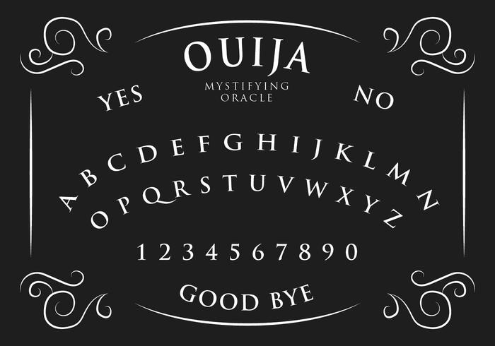 Tablero ouija Imágenes Vectoriales, Gráfico Vectorial de Tablero ouija