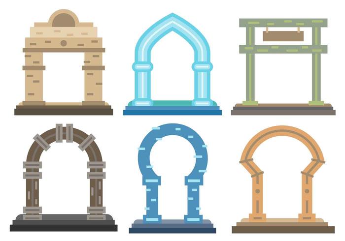 Free Gates Vector 