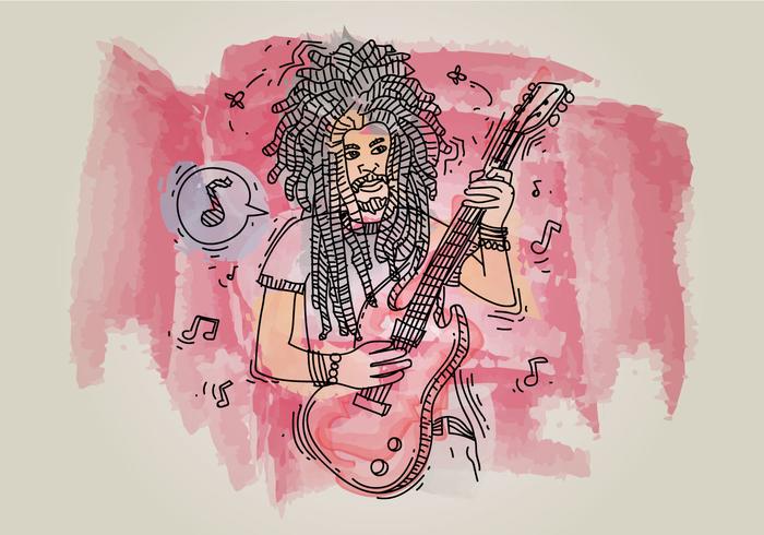 Free Dreads Vector Illustration