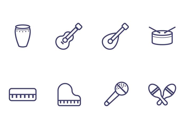 Music Instrument Icon vector