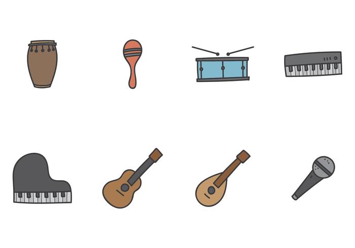 Music Instrument Icon vector