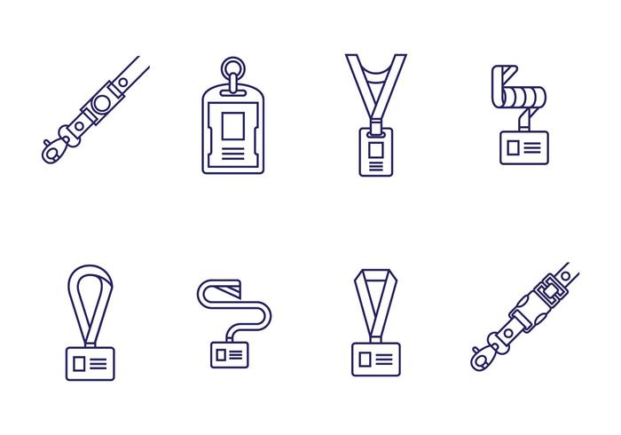 Lanyard Vectors 