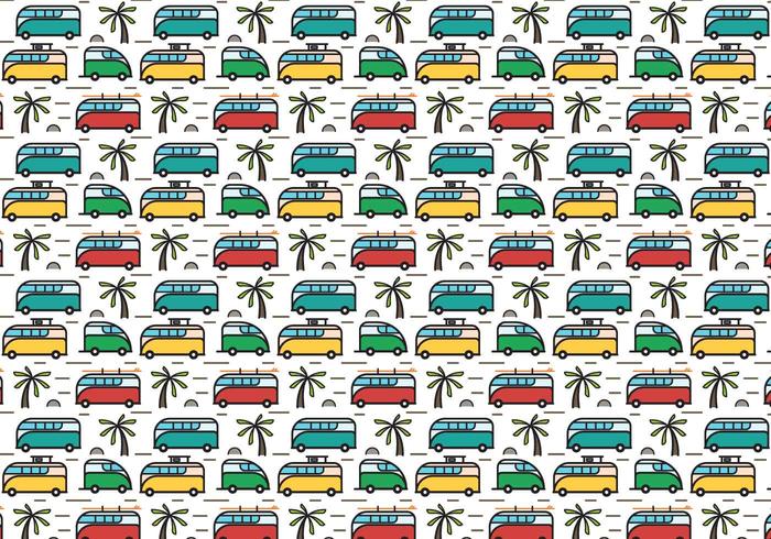 Free Hippie Bus Vector Free Hippie Bus Vector