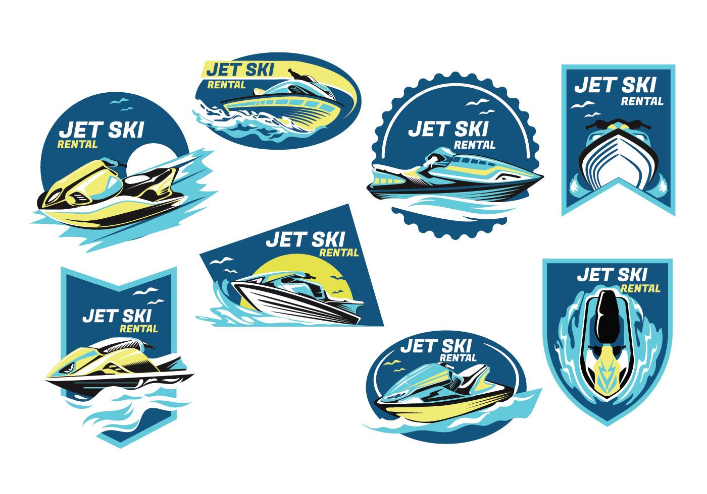 Jet Ski Vector 130361 Vector Art at Vecteezy