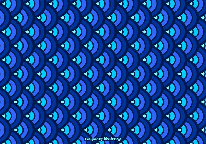 Free Fish Scale Vector Pattern