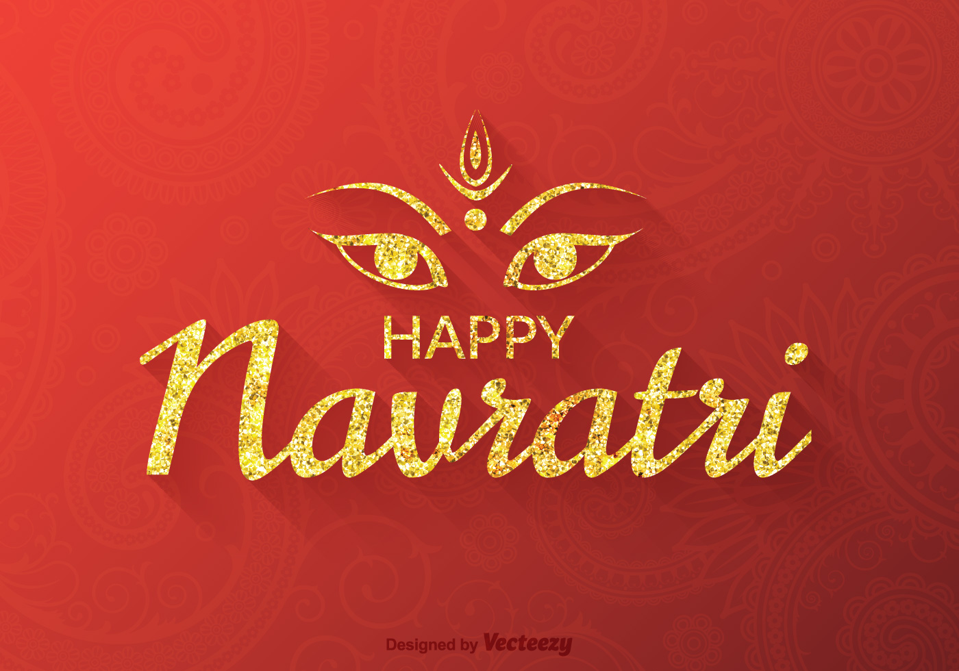 Free Vector Happy Navratri Background 130401 Vector Art at Vecteezy