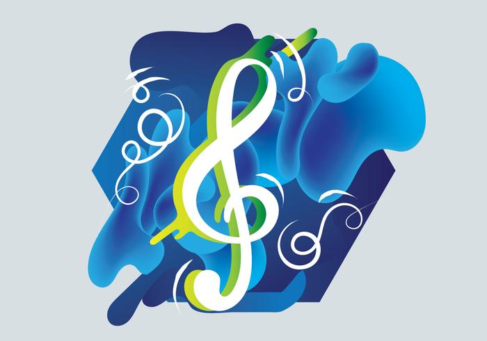 Free Violin Key Vector