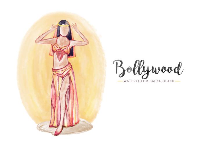 Pop Corn Bollywood Background vector