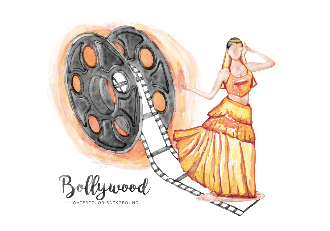 Bollywood Background Vector Art, Icons, and Graphics for Free Download
