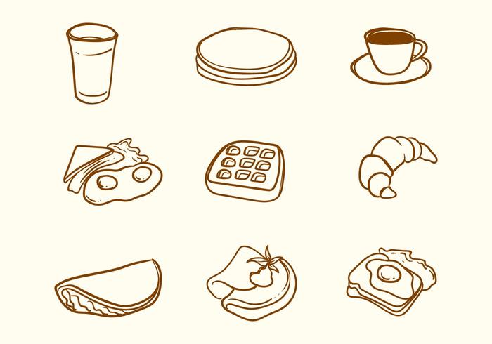 Free Breakfast Vector