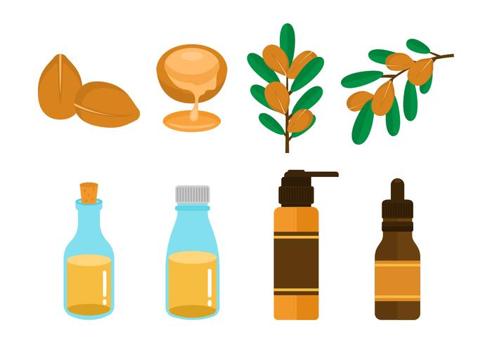 Free Argan Oil Vector Free Argan Oil Vector