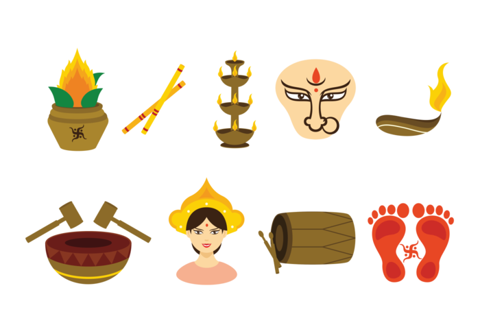 Navratri Vector Icons