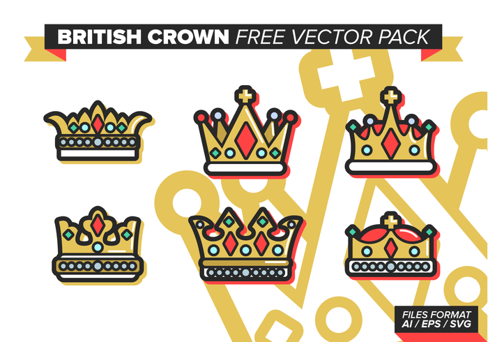 British Crown Free Vector Pack British Crown Free Vector Pack