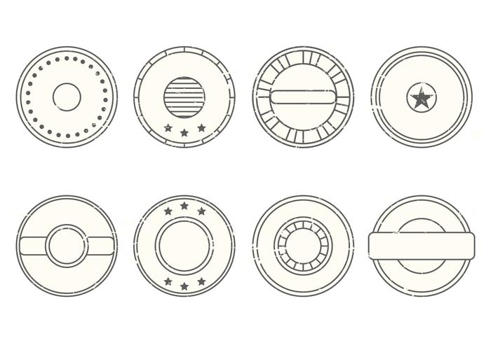 Etiquetas de calidad premium retro Set vector