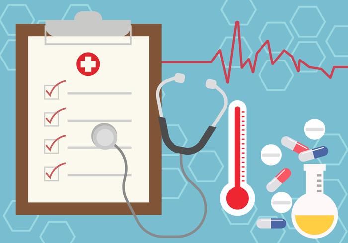 Prescription Pad Medical Vector