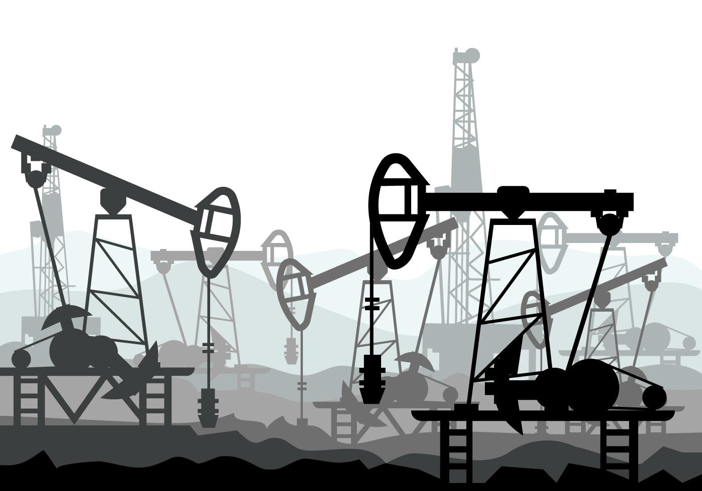 Картинка нефтяной вышки