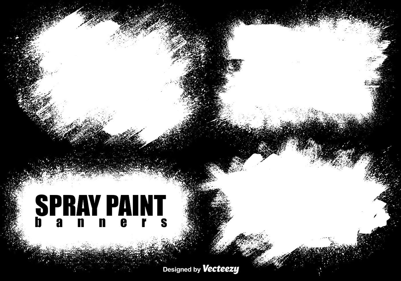 Grunge White Banners Vector 130883 Vector Art at Vecteezy