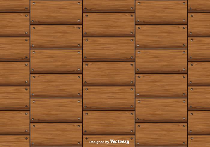 Hardwood Planks Vector Background Seamless Pattern