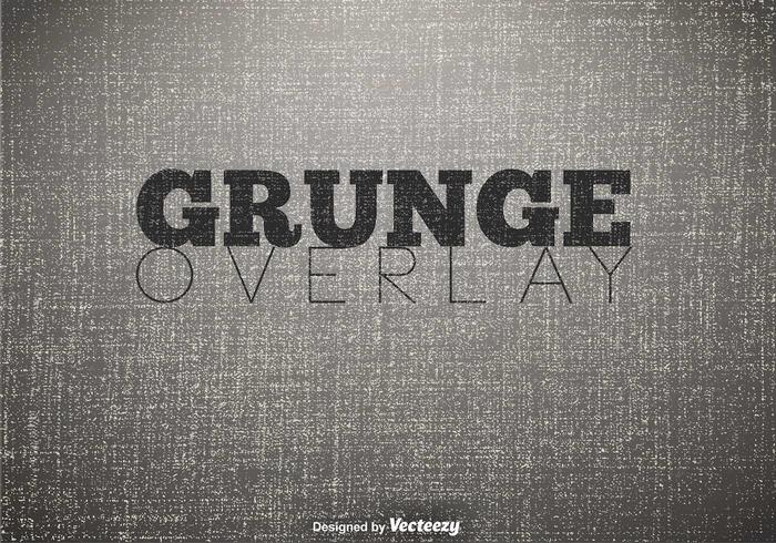 Vector Grunge Overlay Background