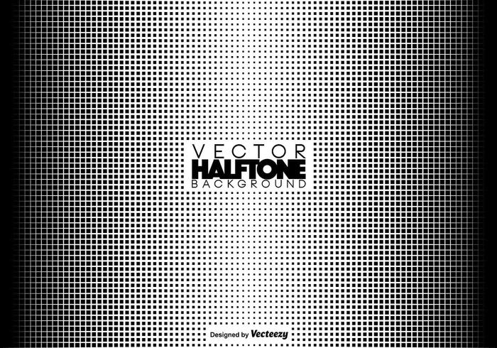 Vector Halftone Background