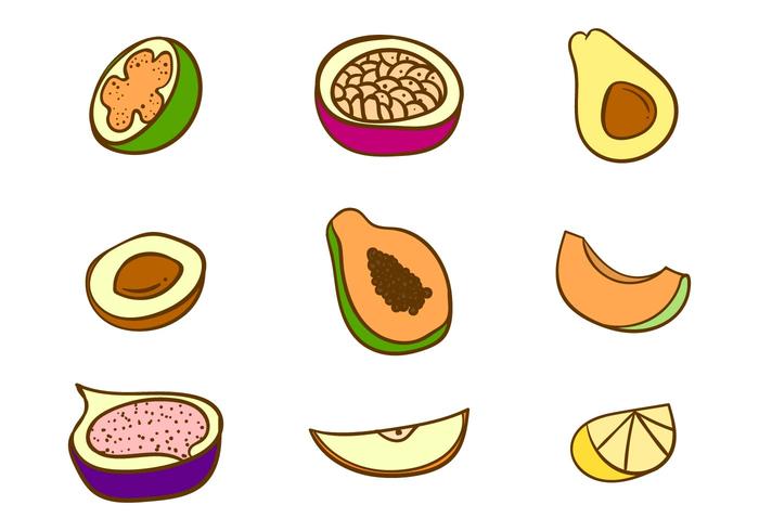 Vector Frutas Gratis